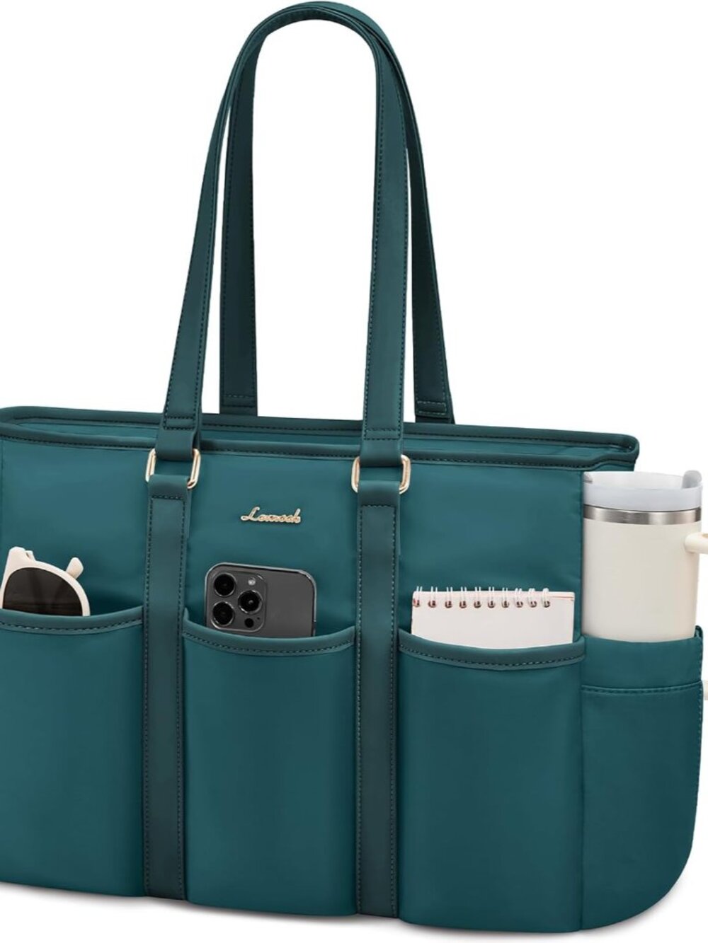 Tote Bag for Women Work, 15.6 Inch Laptop Bag for Women,Utility Everything Bag F
